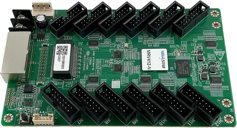 AzarPixel NovaStar MRV412-N Receiving Card Upgrade Version of MRV336 & Replacement MRV412 | High-Stability LED Display Controller with 512×512@60Hz PWM Support, HUB75E Interfaces, RGB Calibration, 3D - Image 3
